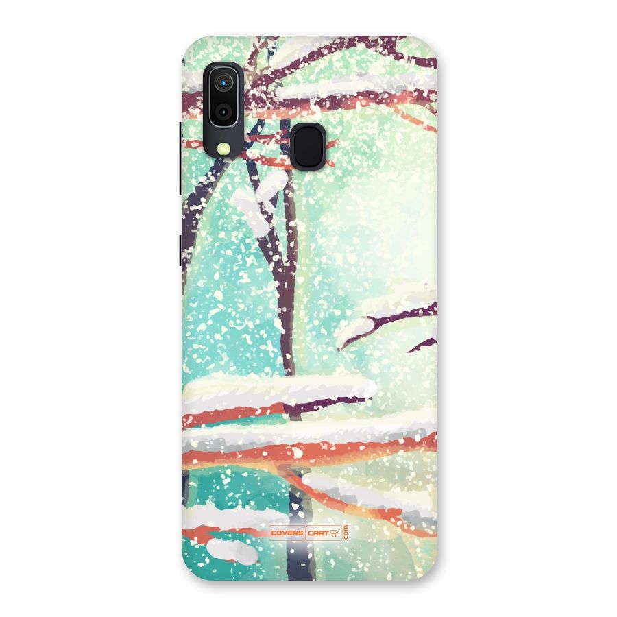 Winter Season Back Case for Galaxy A30