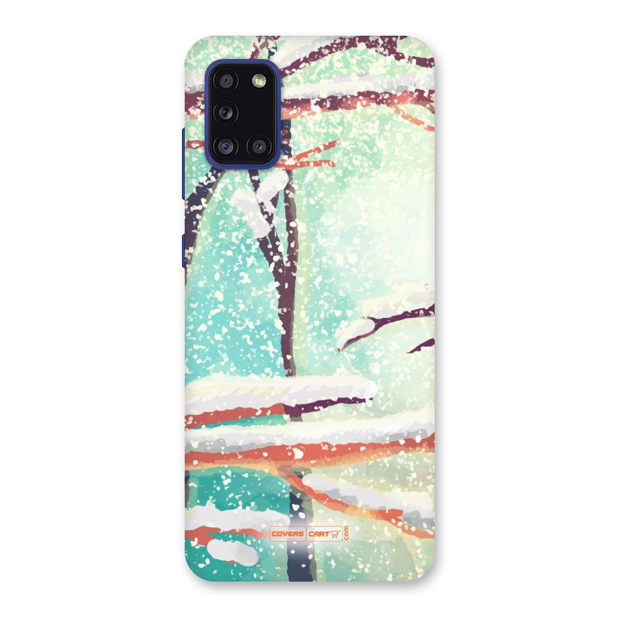 Winter Season Back Case for Galaxy A31