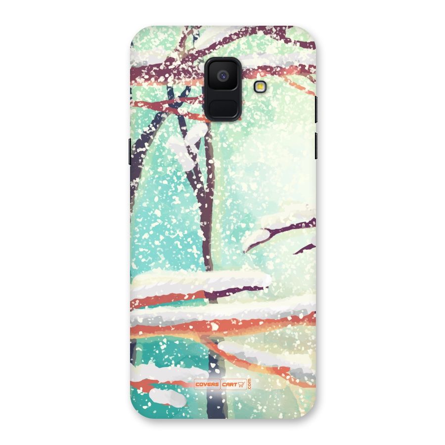 Winter Season Back Case for Galaxy A6 (2018)