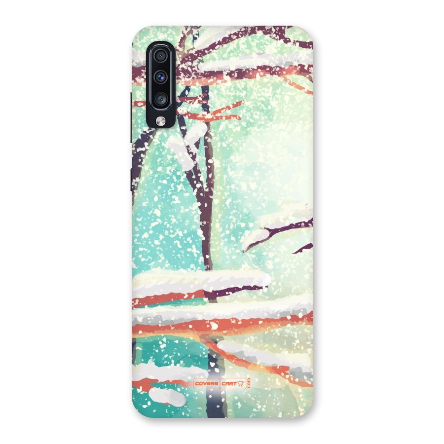 Winter Season Back Case for Galaxy A70