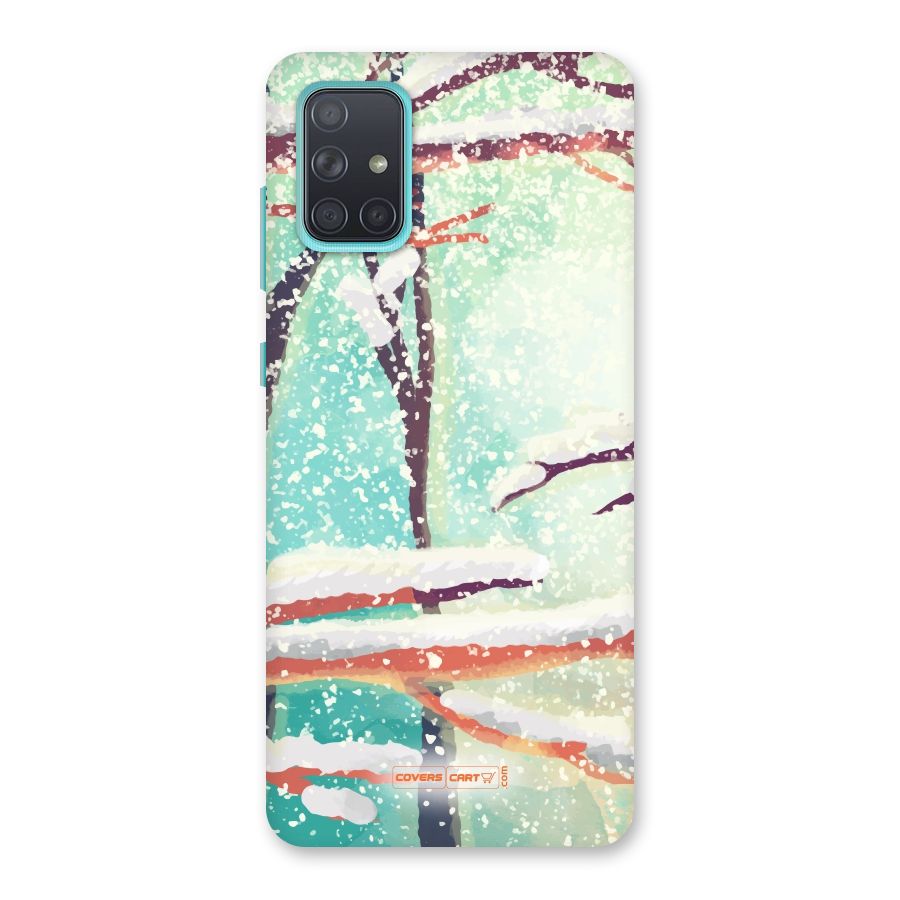 Winter Season Back Case for Galaxy A71