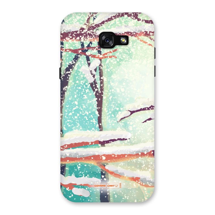 Winter Season Back Case for Galaxy A7 (2017)