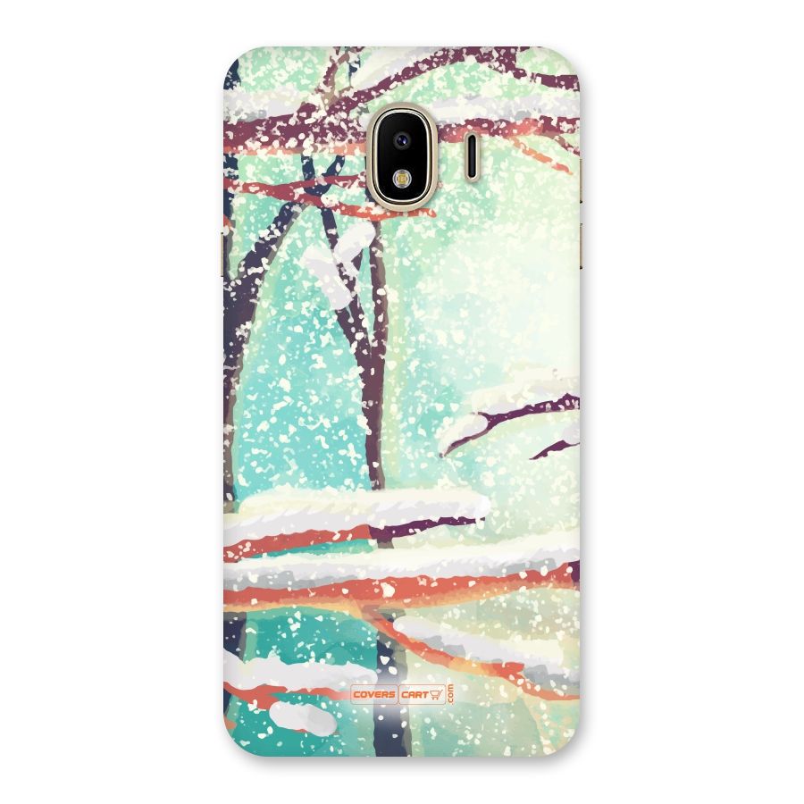 Winter Season Back Case for Galaxy J4