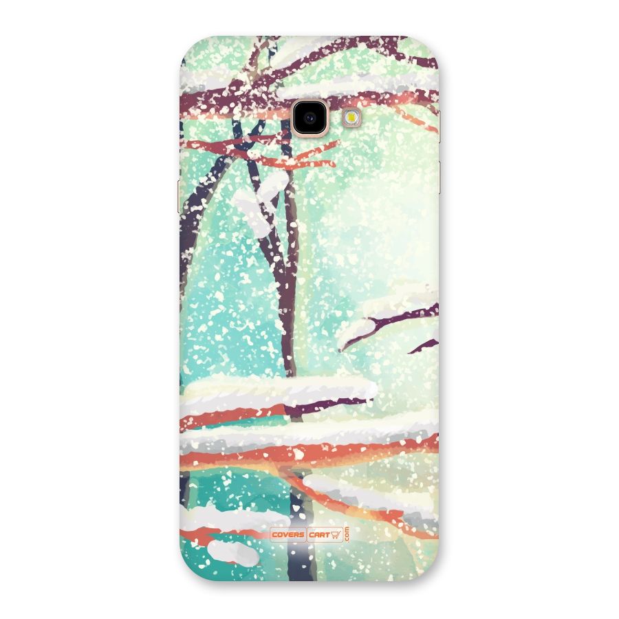 Winter Season Back Case for Galaxy J4 Plus