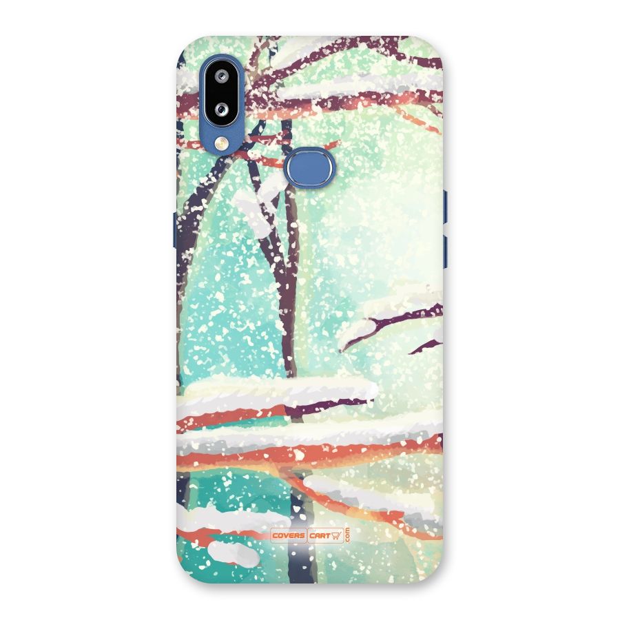 Winter Season Back Case for Galaxy M01s