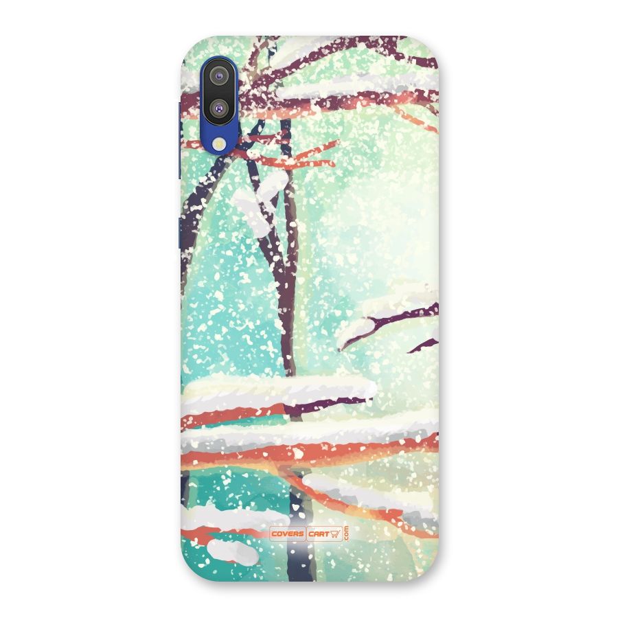 Winter Season Back Case for Galaxy M10