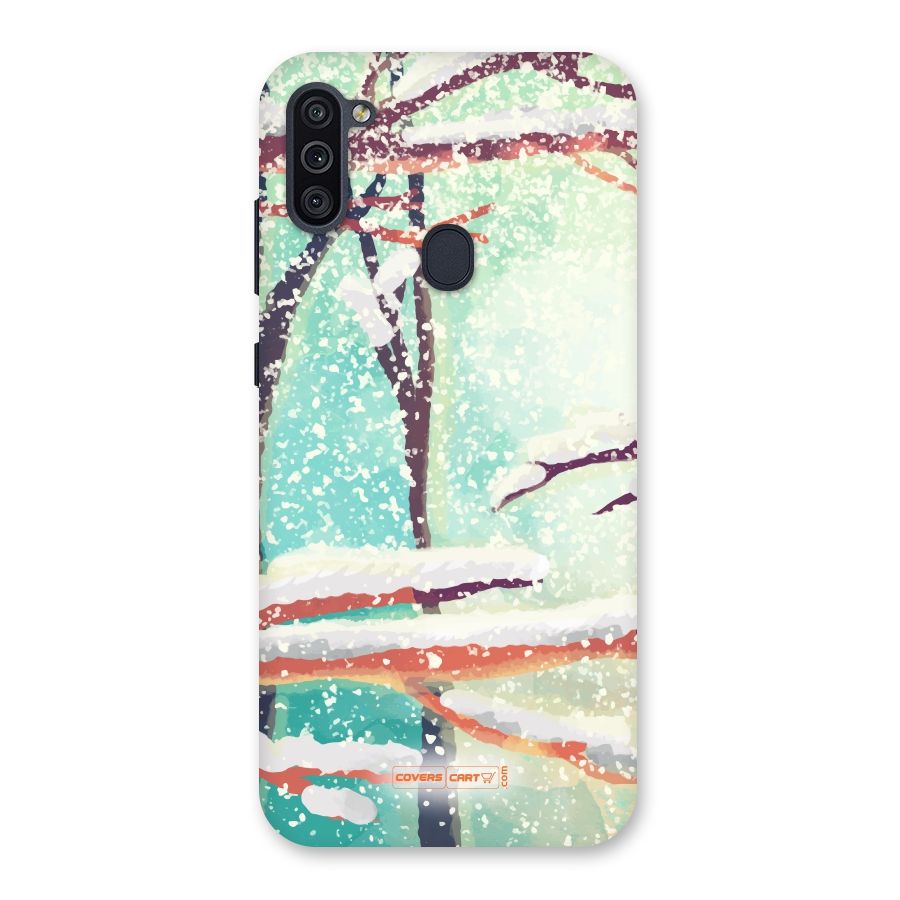Winter Season Back Case for Galaxy M11