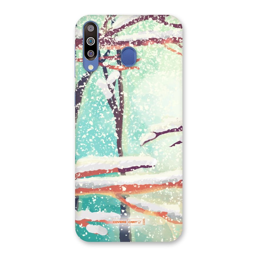 Winter Season Back Case for Galaxy M30