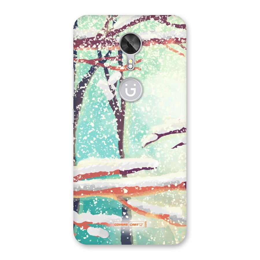 Winter Season Back Case for Gionee A1