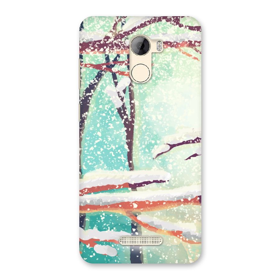 Winter Season Back Case for Gionee A1 LIte