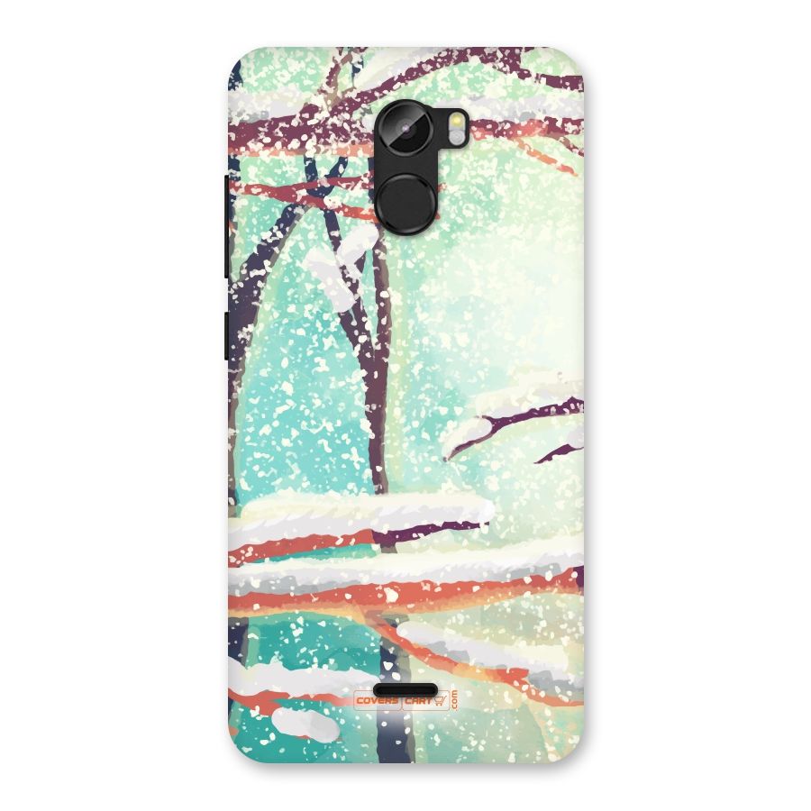 Winter Season Back Case for Gionee X1
