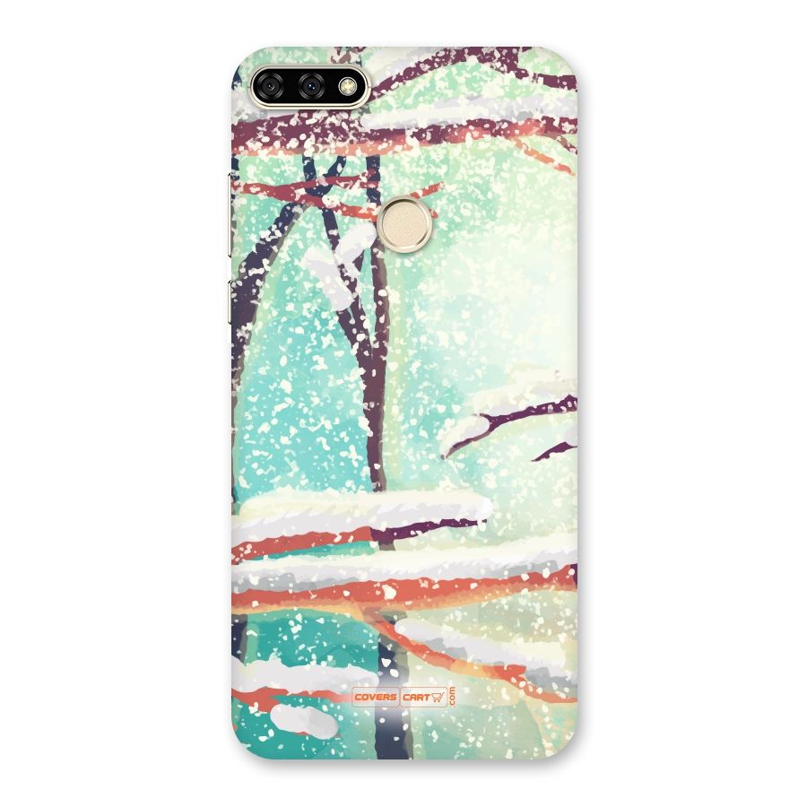Winter Season Back Case for Honor 7A