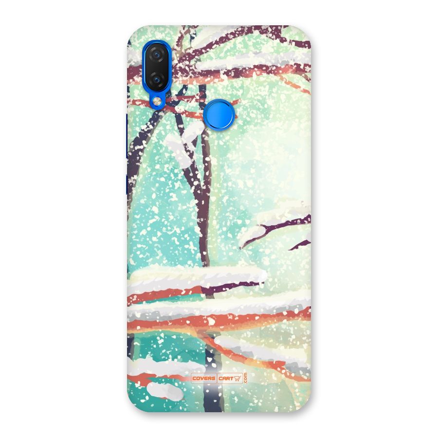 Winter Season Back Case for Huawei P Smart+