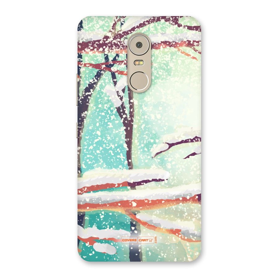 Winter Season Back Case for Lenovo K6 Note