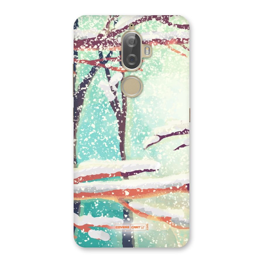 Winter Season Back Case for Lenovo K8 Plus