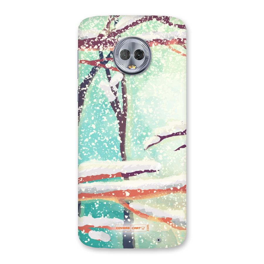 Winter Season Back Case for Moto G6 Plus