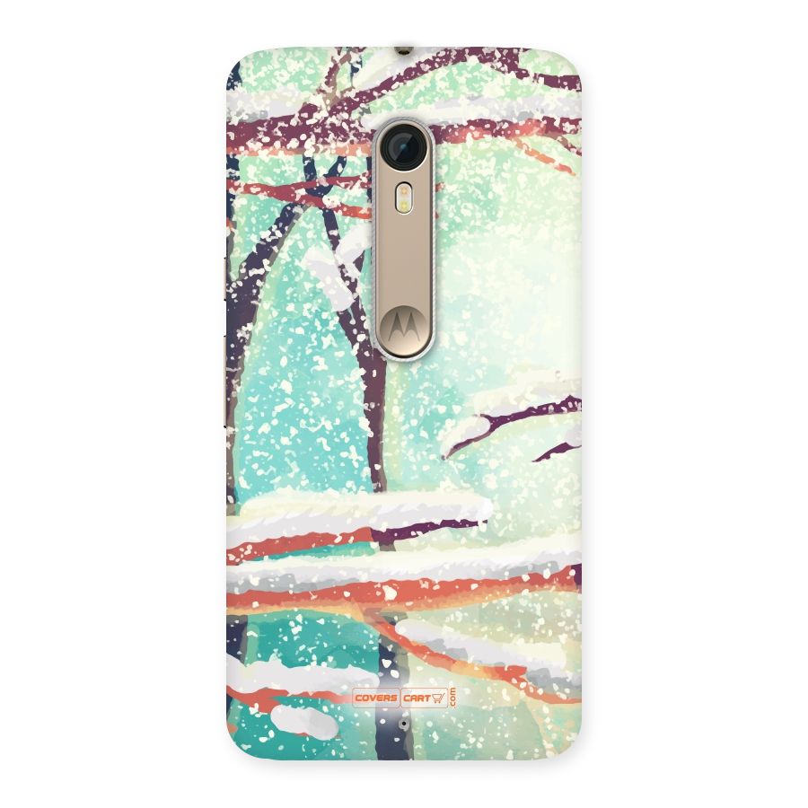 Winter Season Back Case for Motorola Moto X Style