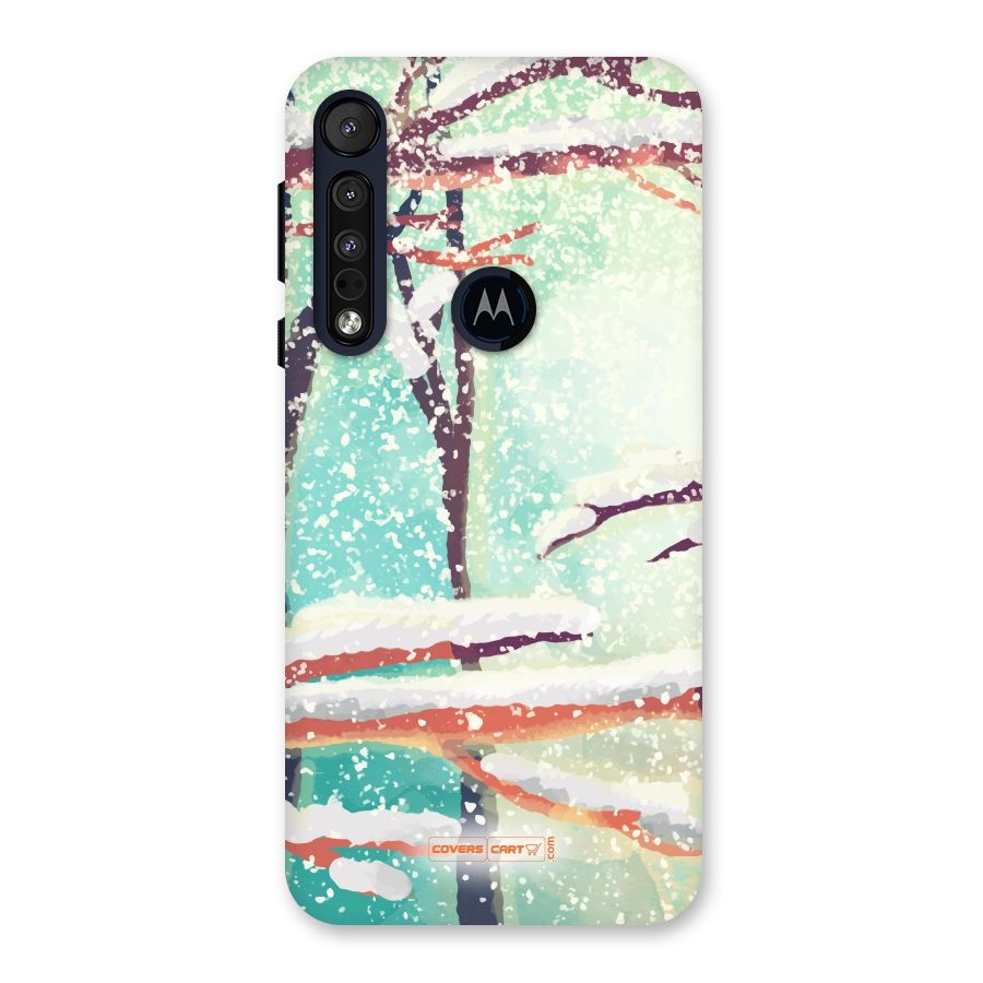 Winter Season Back Case for Motorola One Macro