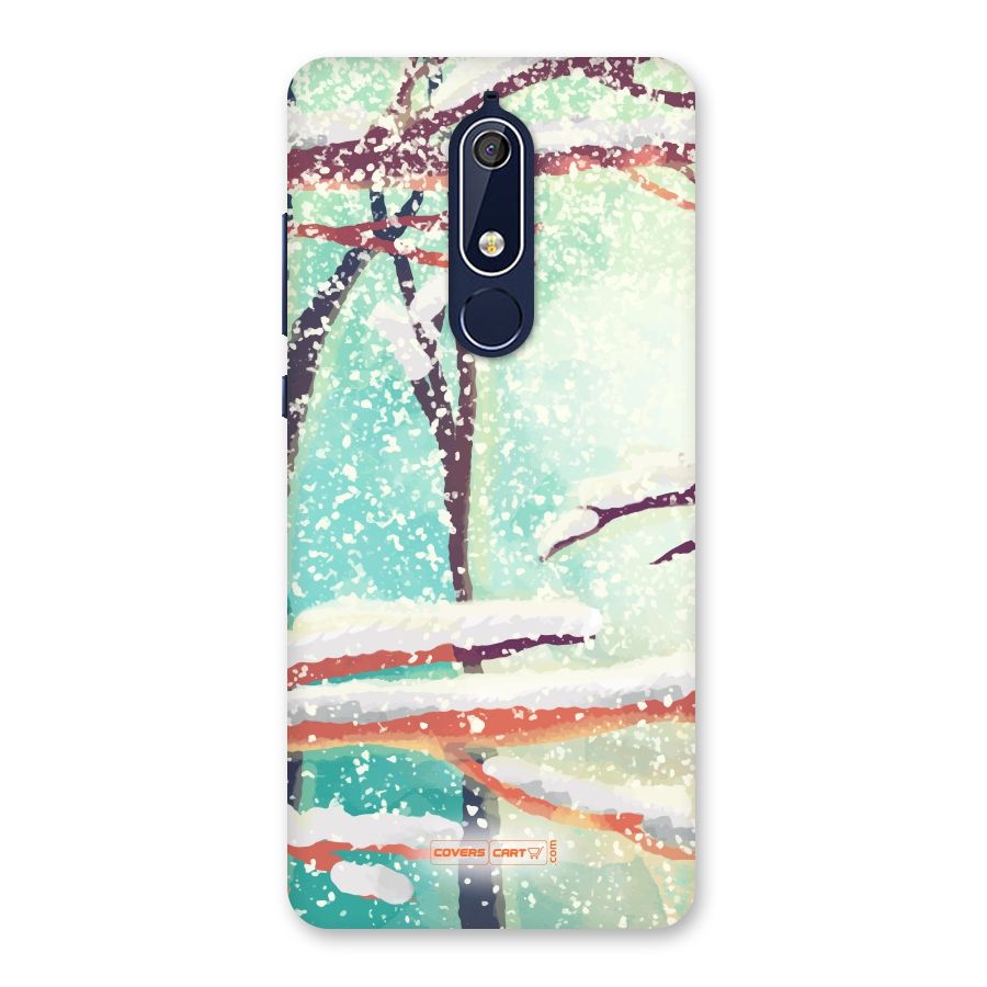 Winter Season Back Case for Nokia 5.1