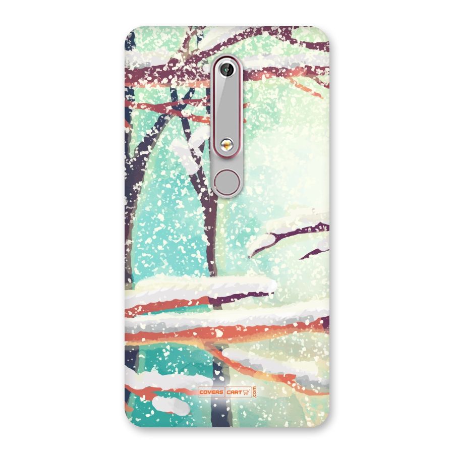 Winter Season Back Case for Nokia 6.1