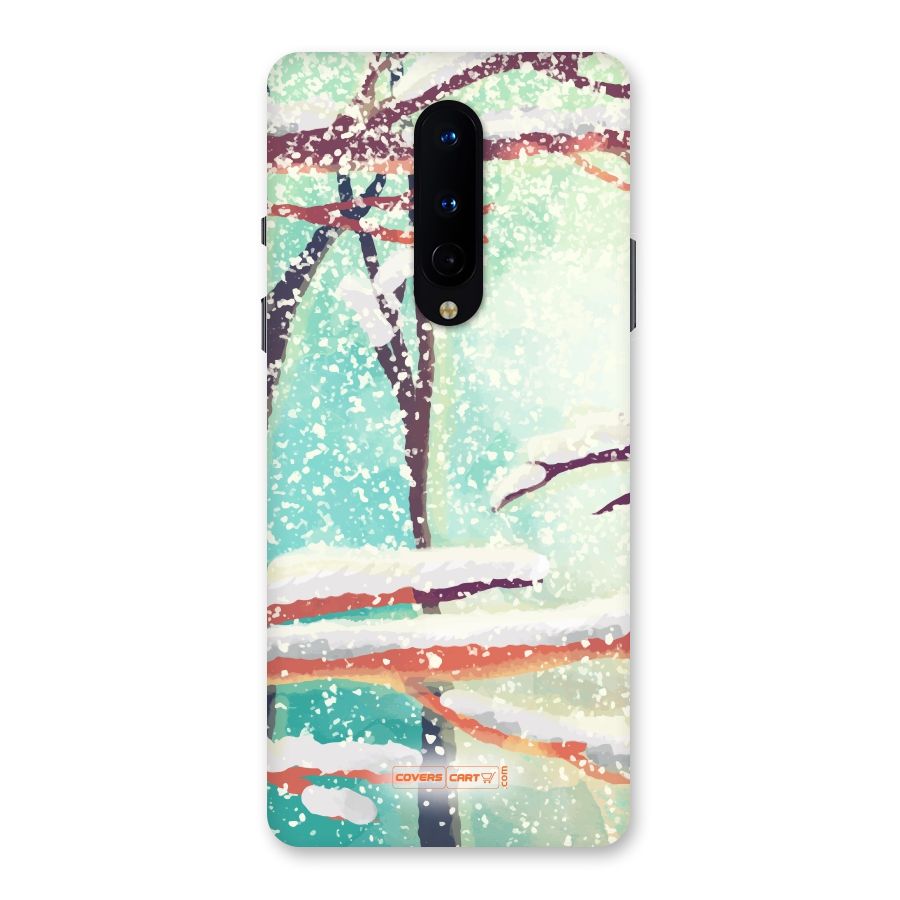 Winter Season Back Case for OnePlus 8