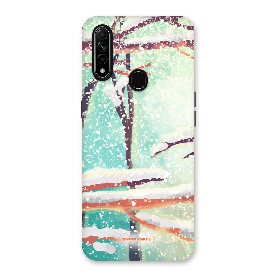 Winter Season Back Case for Oppo A31