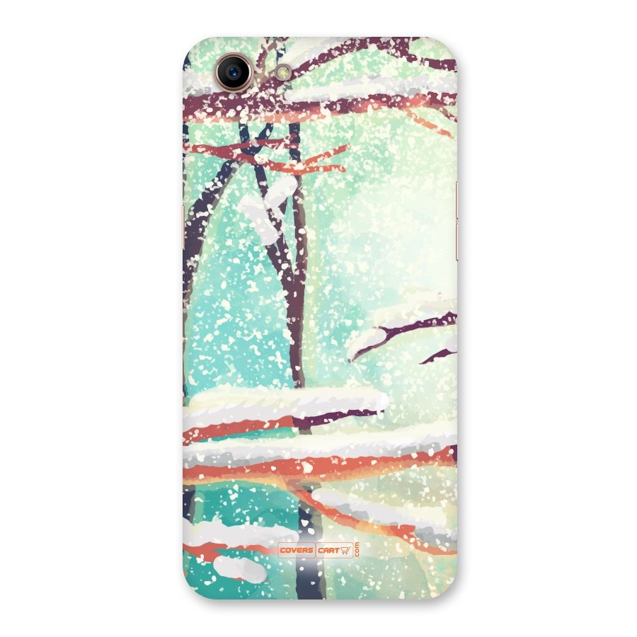 Winter Season Back Case for Oppo A83 (2018)