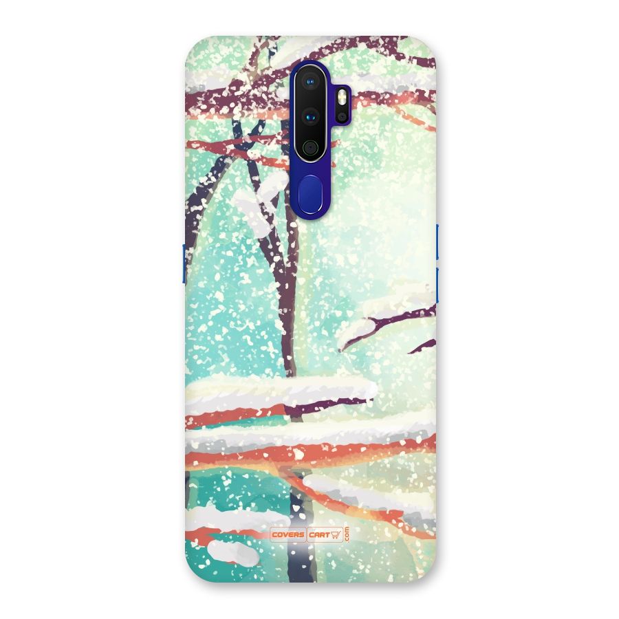 Winter Season Back Case for Oppo A9 (2020)
