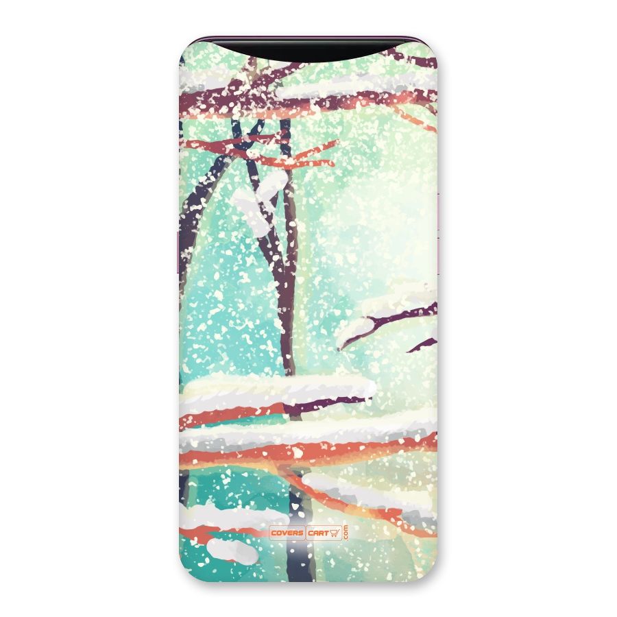 Winter Season Back Case for Oppo Find X