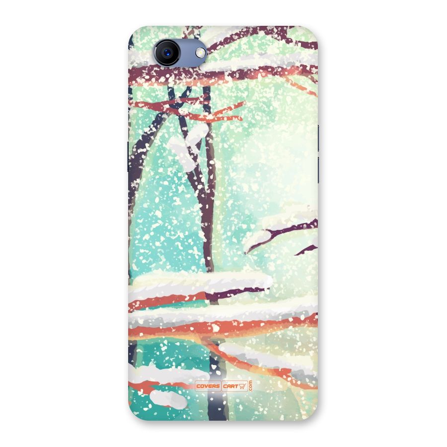 Winter Season Back Case for Oppo Realme 1