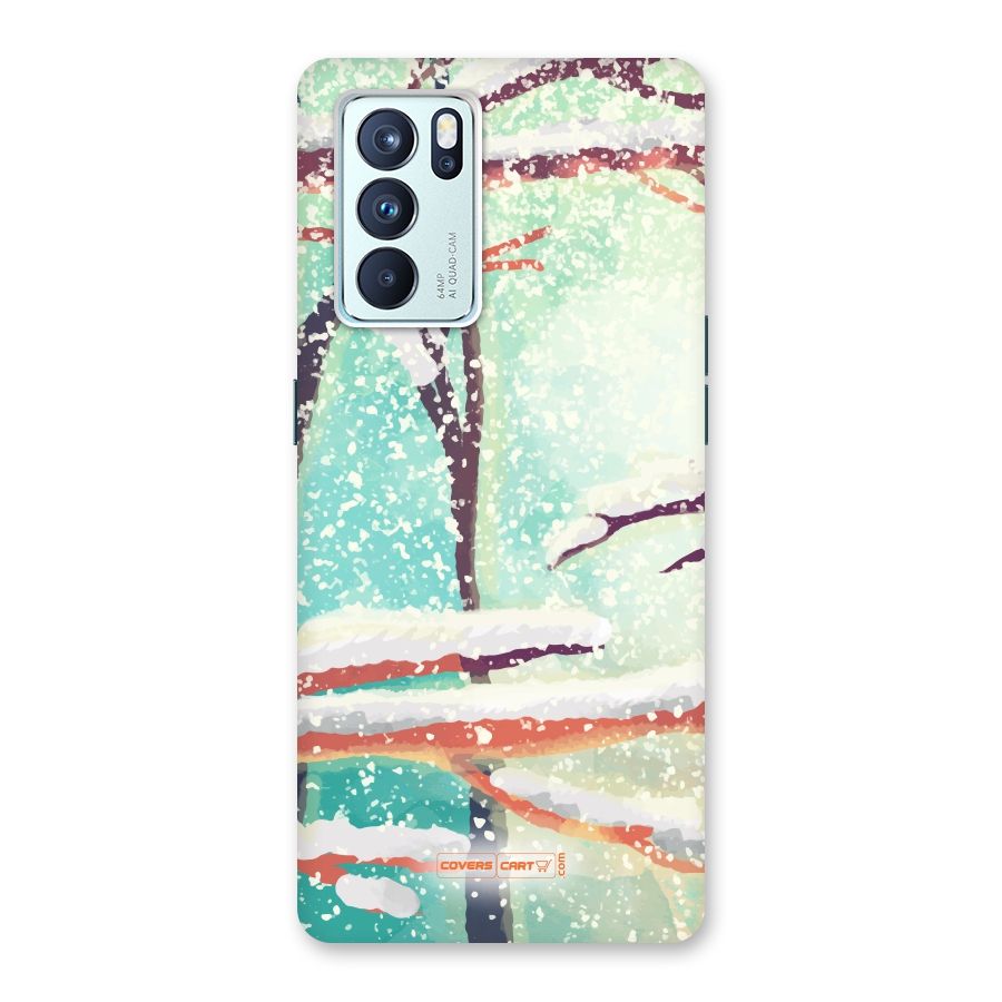 Winter Season Back Case for Oppo Reno6 Pro 5G