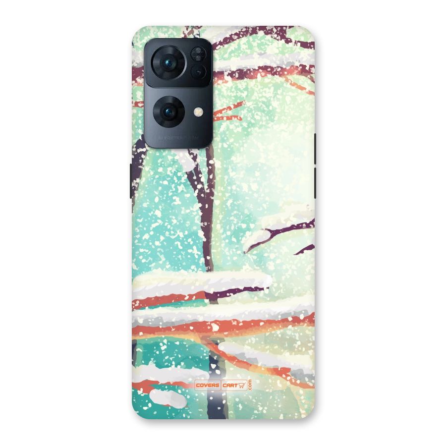 Winter Season Back Case for Oppo Reno7 Pro 5G