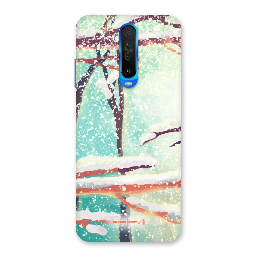 Winter Season Back Case for Poco X2