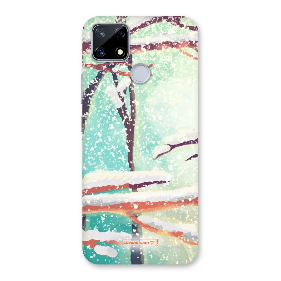 Winter Season Back Case for Realme Narzo 20
