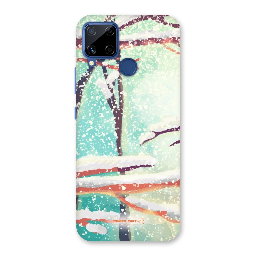 Winter Season Back Case for Realme Narzo 30A