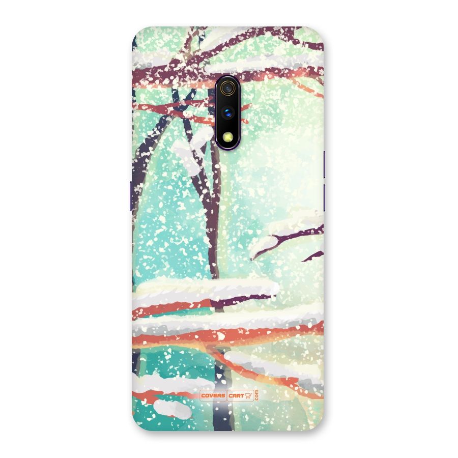 Winter Season Back Case for Realme X