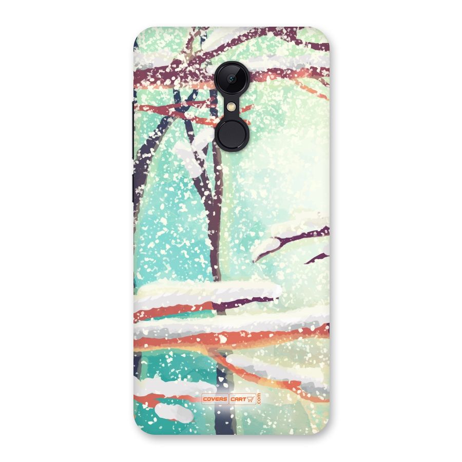 Winter Season Back Case for Redmi 5