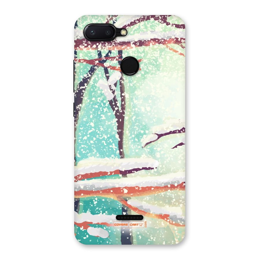 Winter Season Back Case for Redmi 6
