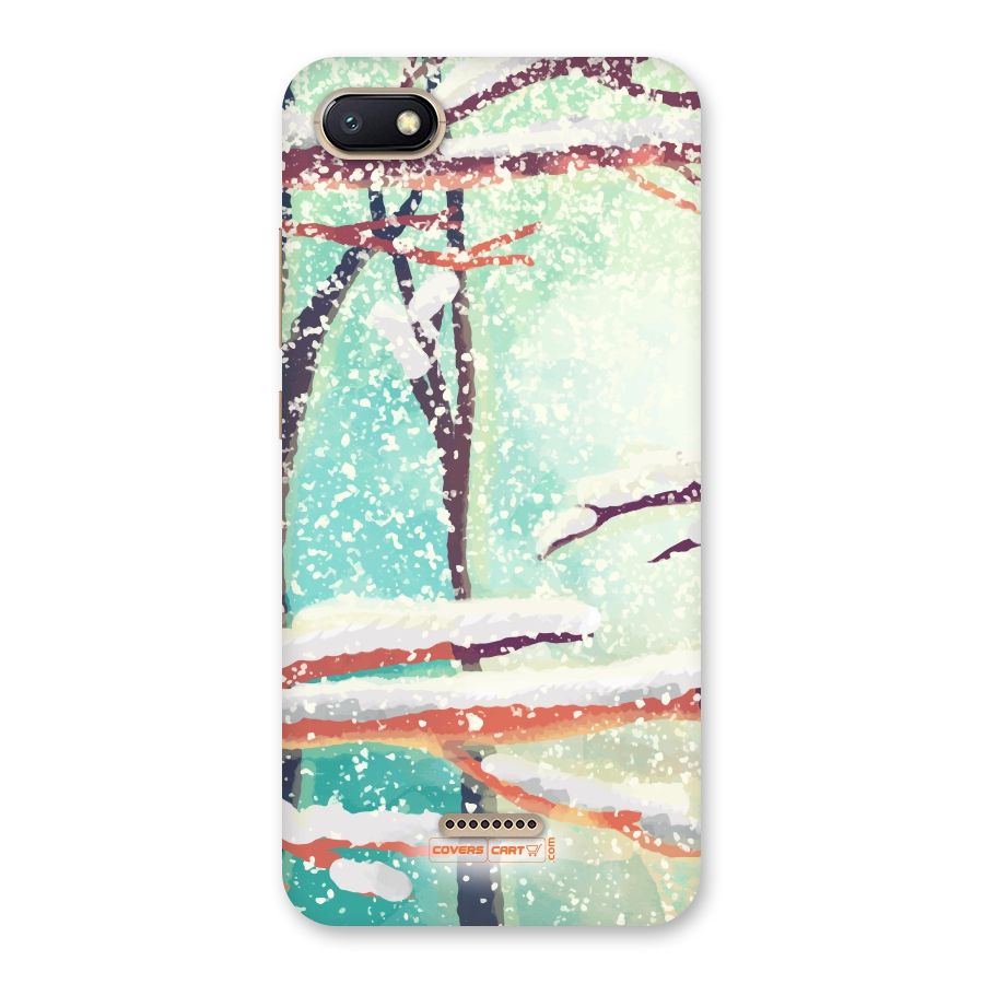 Winter Season Back Case for Redmi 6A