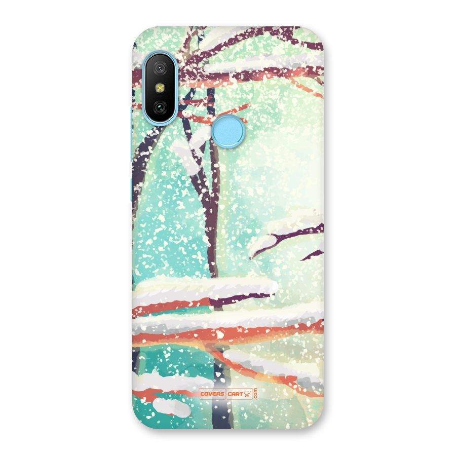 Winter Season Back Case for Redmi 6 Pro