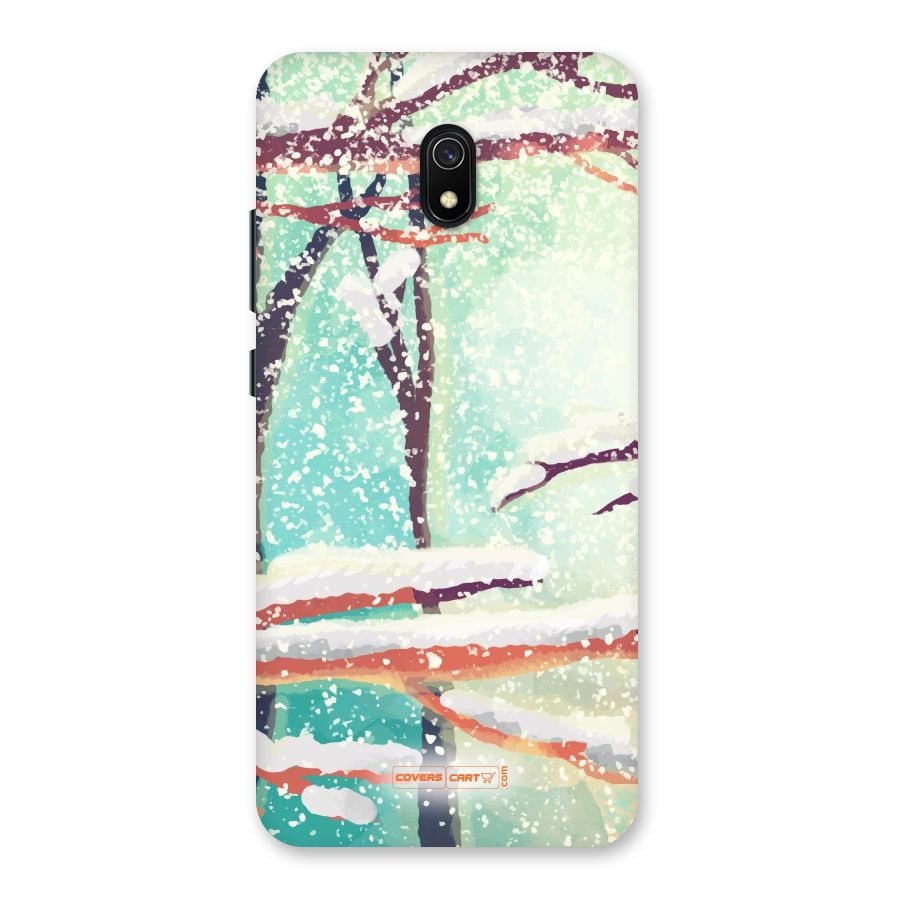Winter Season Back Case for Redmi 8A