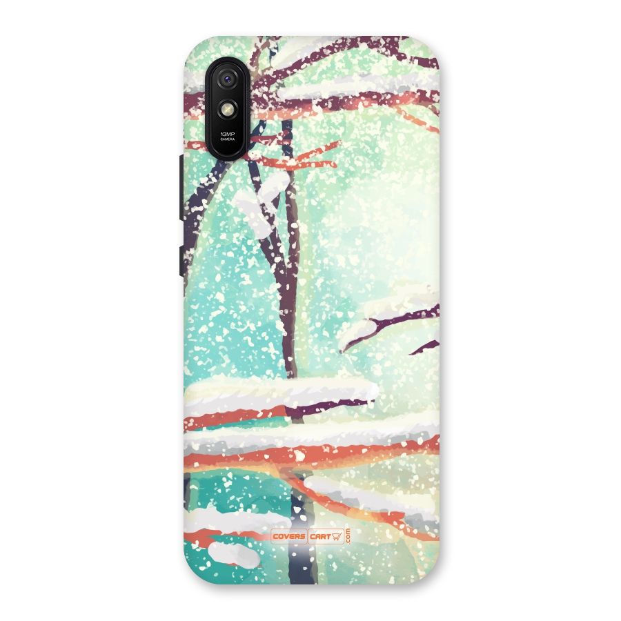 Winter Season Back Case for Redmi 9A