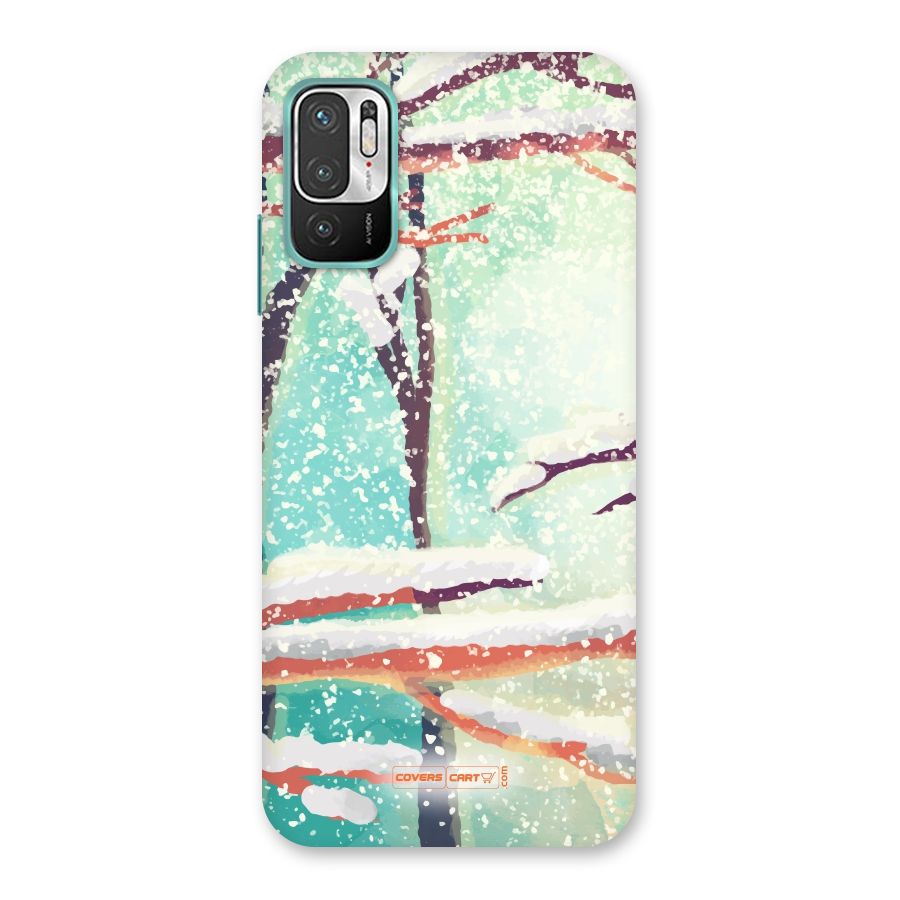 Winter Season Back Case for Redmi Note 10T 5G