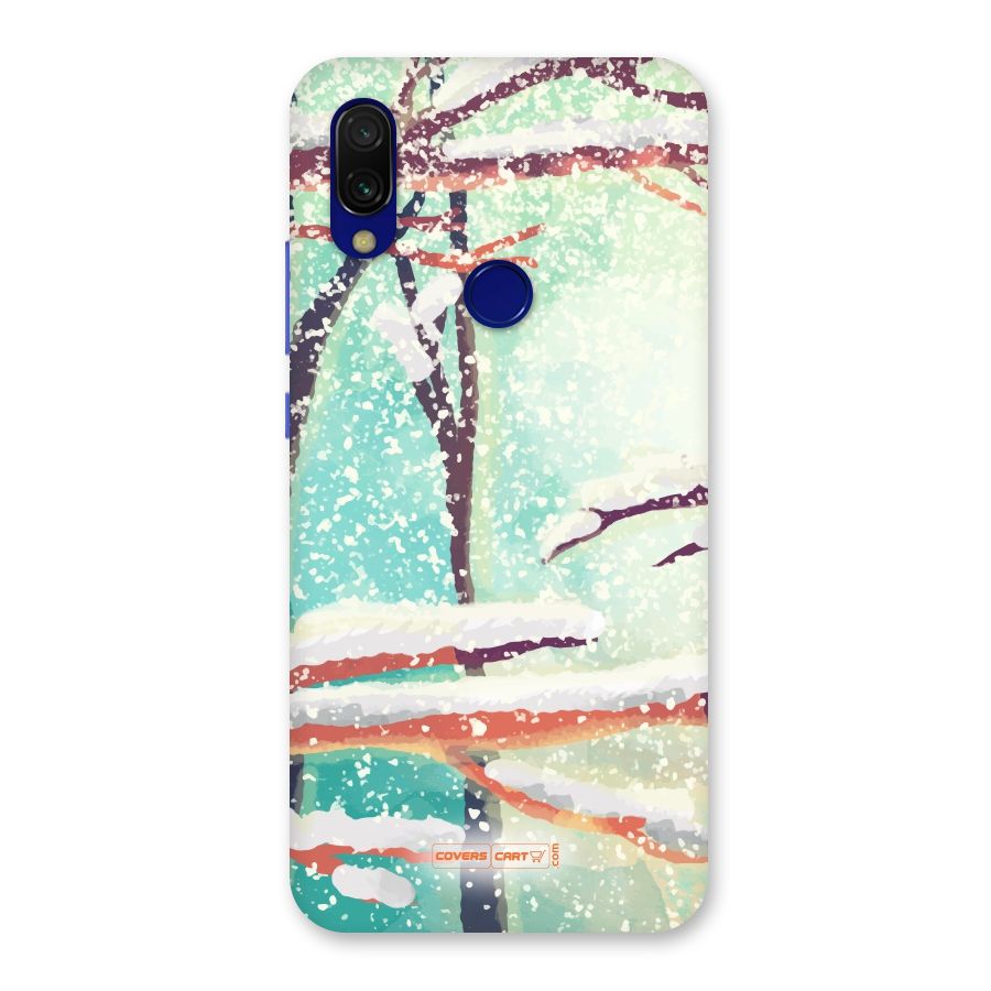 Winter Season Back Case for Redmi Y3