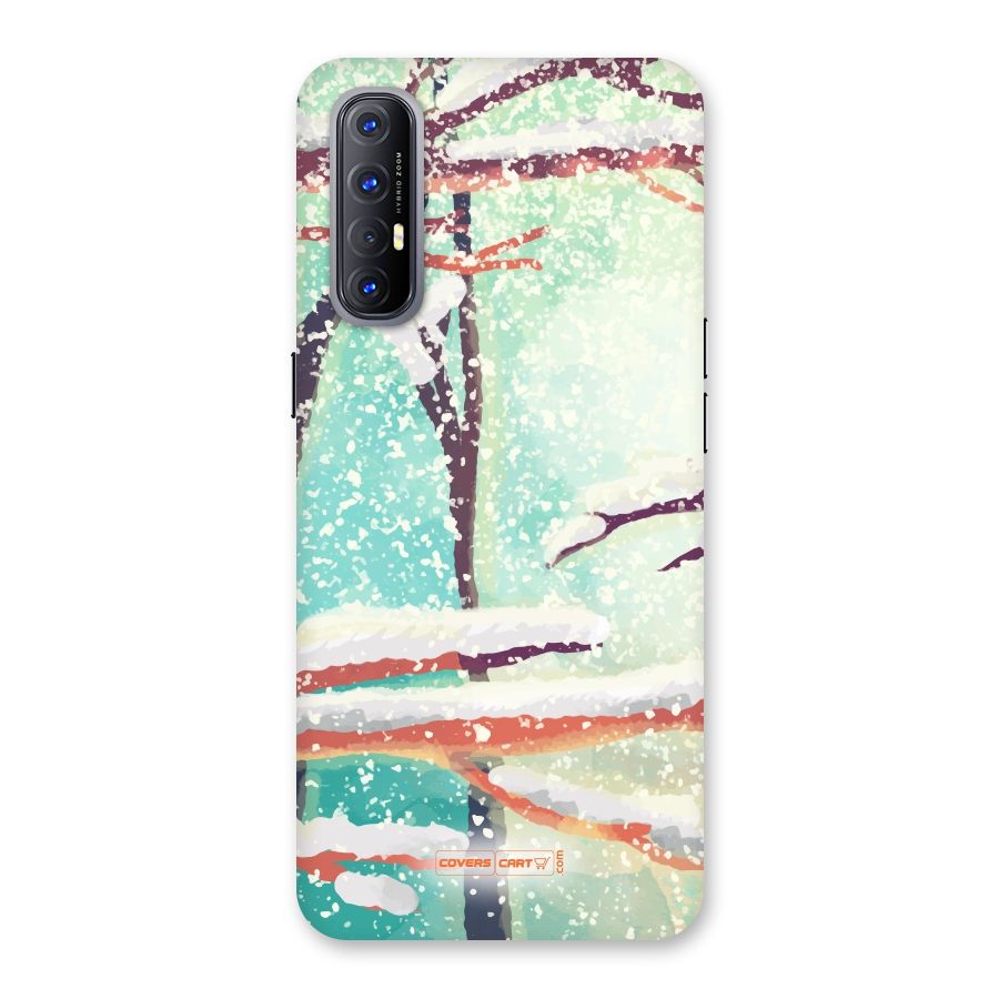 Winter Season Back Case for Reno3 Pro