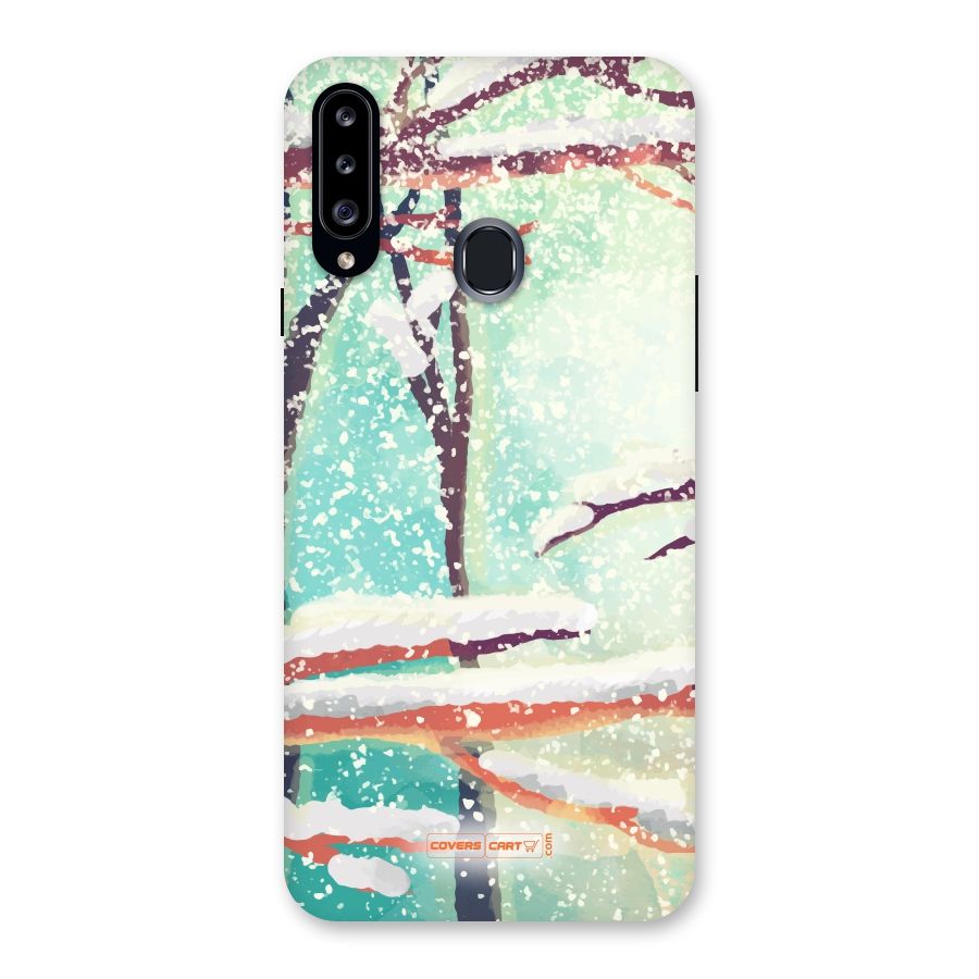 Winter Season Back Case for Samsung Galaxy A20s