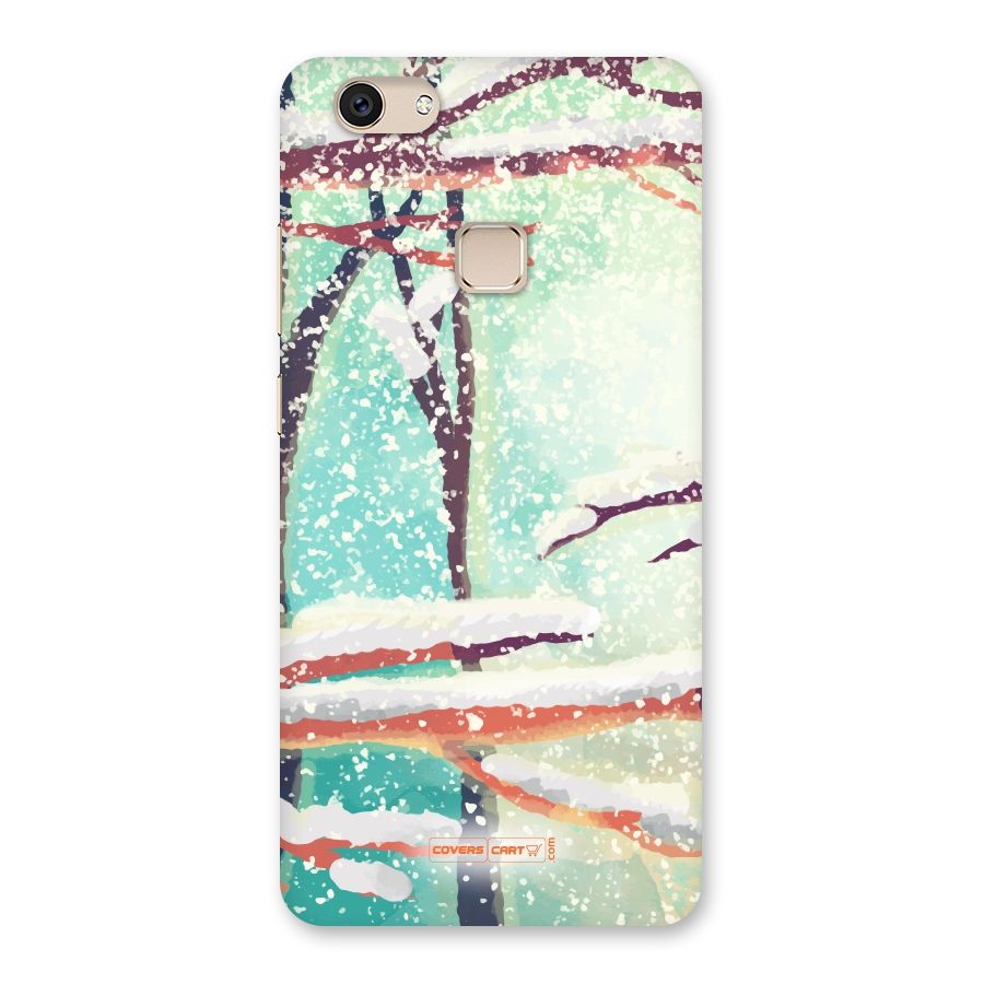 Winter Season Back Case for Vivo V7