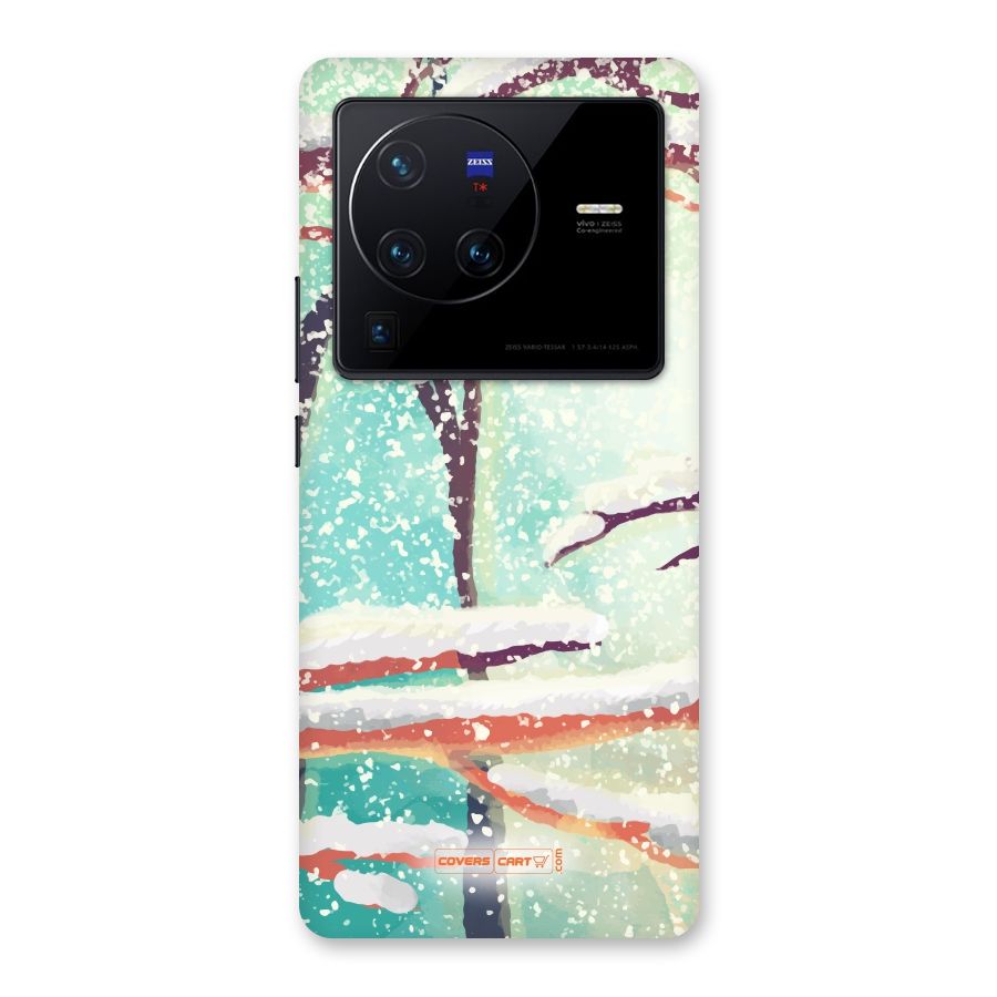 Winter Season Back Case for Vivo X80 Pro