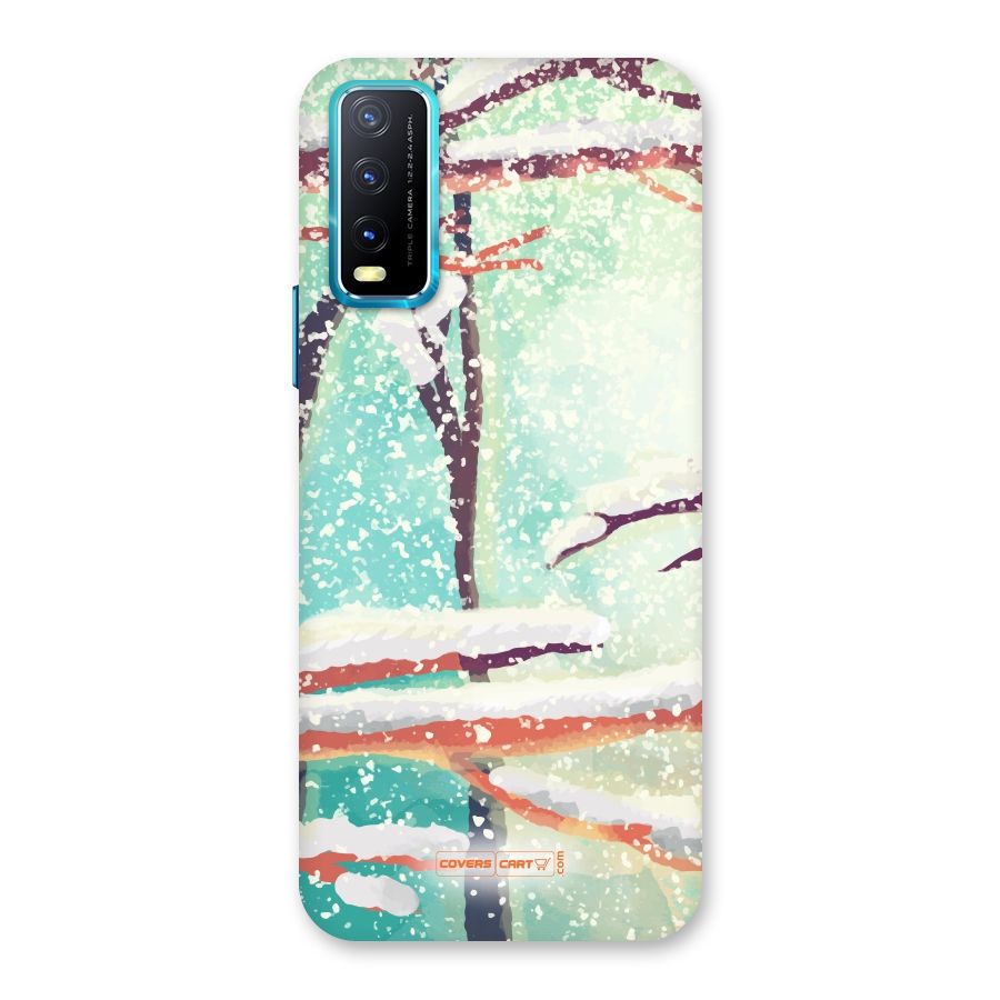 Winter Season Back Case for Vivo Y20