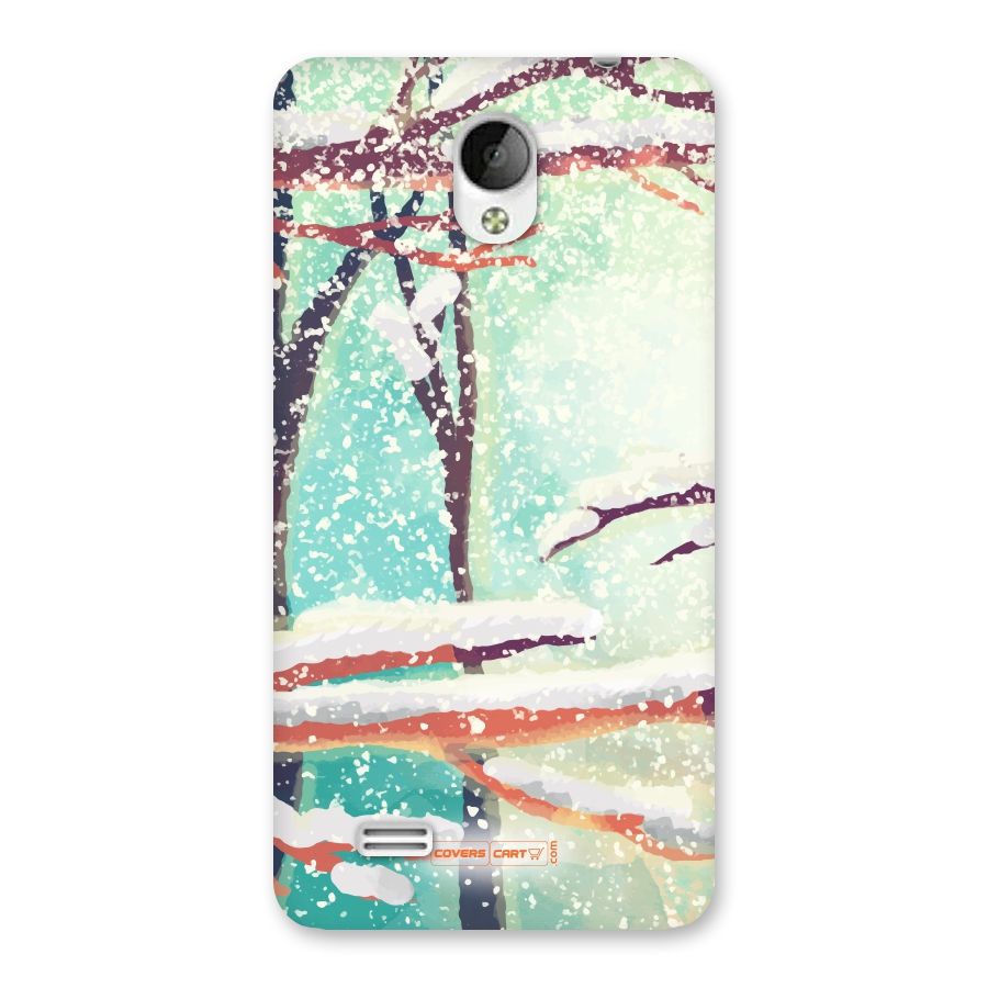 Winter Season Back Case for Vivo Y21